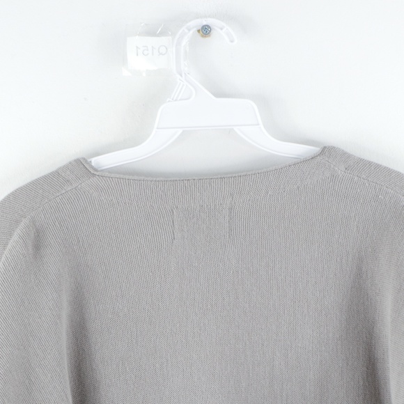 Vintage 80s Streetwear Knit Cardigan Sweater Gray - Picture 9 of 10